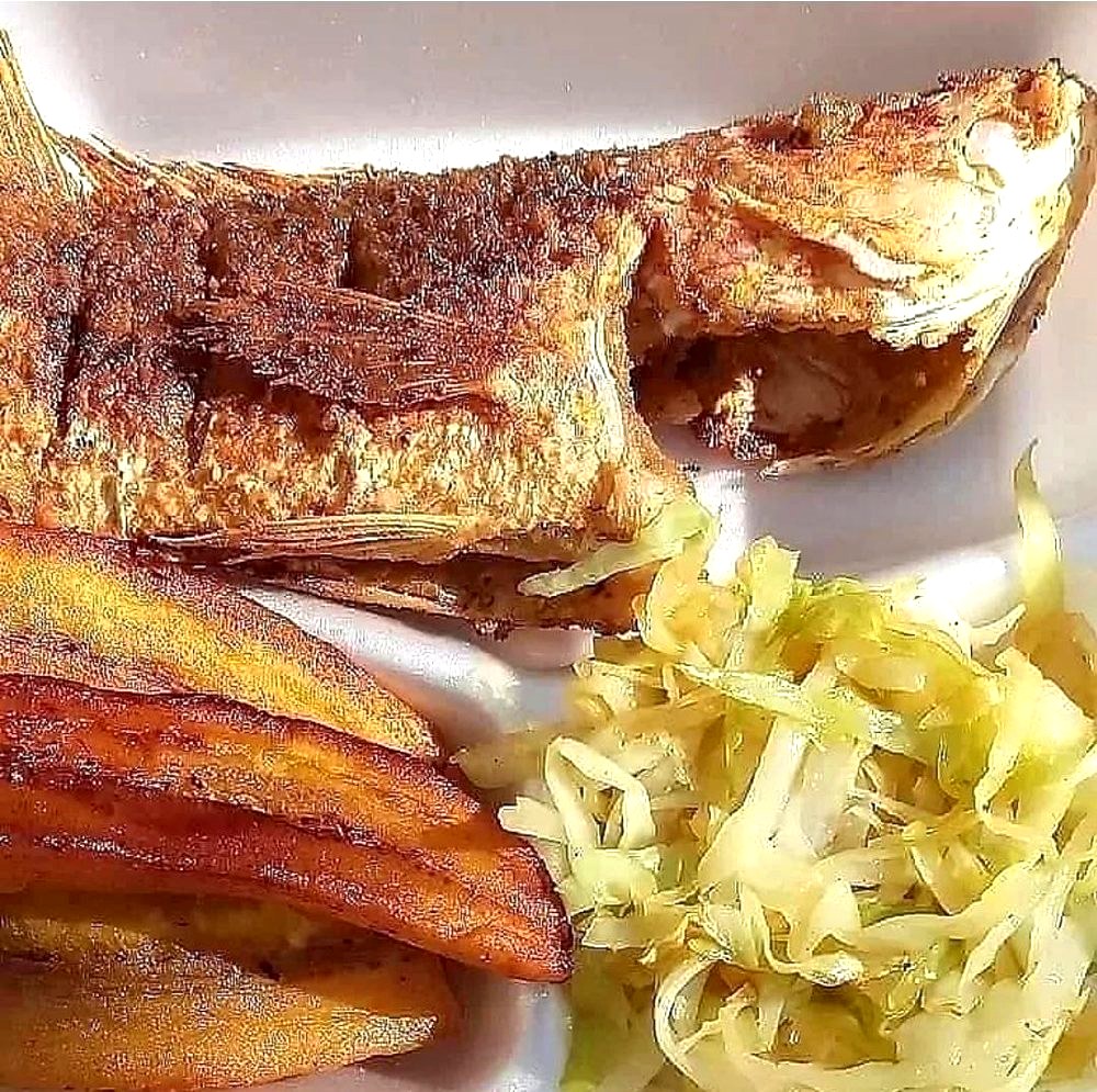 Authentic Jamaican plate