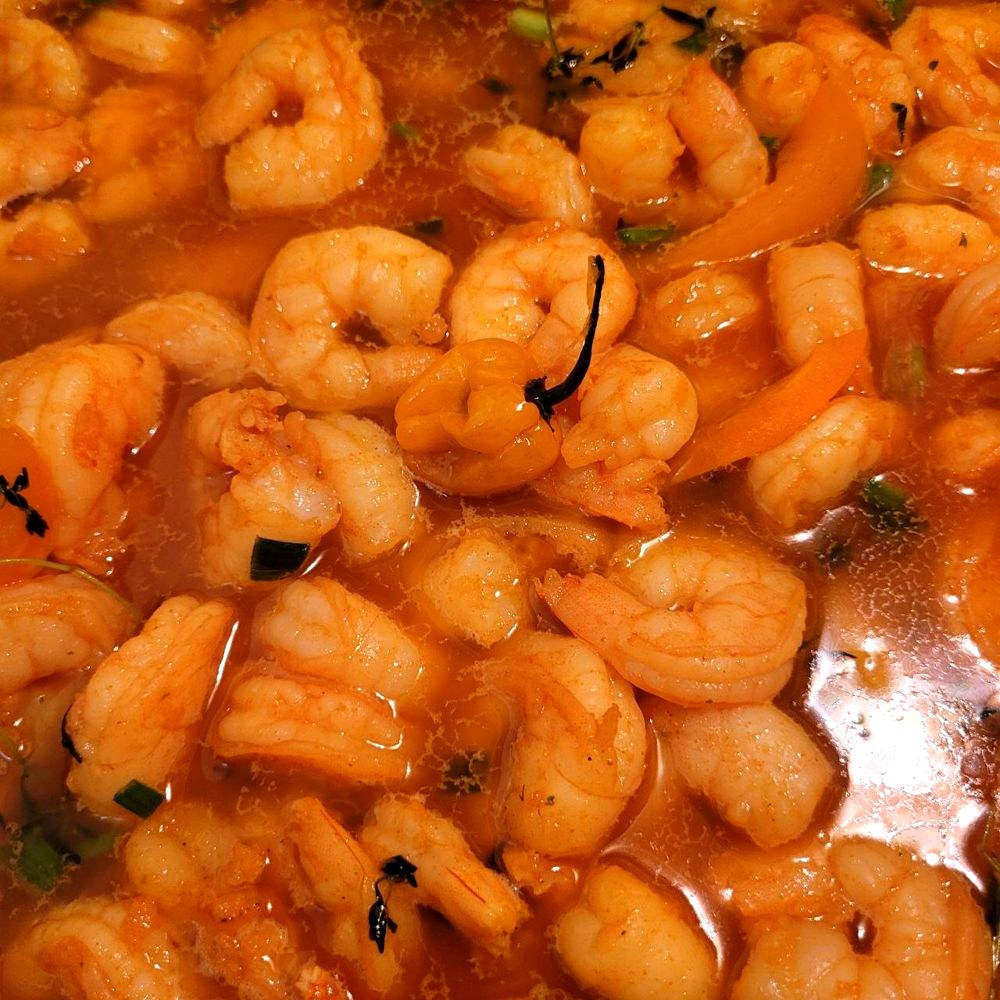 Jamaican pepper shrimp
